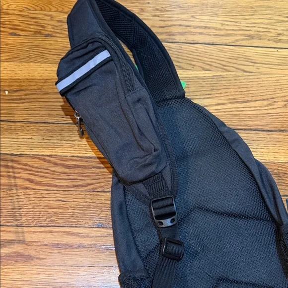 Black Sling Bag for Men - Picture 2 of 2